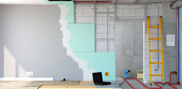 Best Water-Damaged Drywall Repair  in Kincheloe, MI